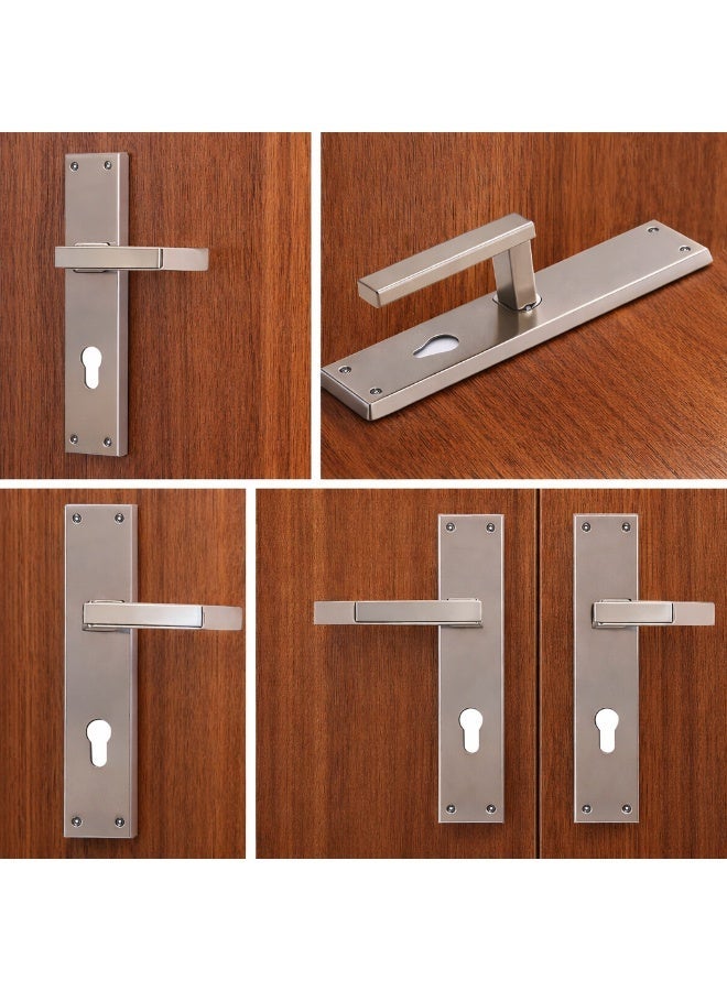 Fixer Mortise Door Handle – Stainless Steel Finish, 10-Inch Lever - Image 2